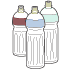 Plastic PET bottles