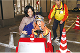 Mini-fire truck ride